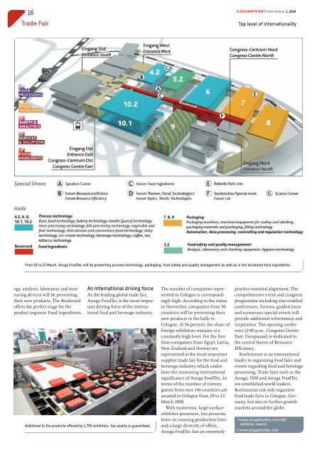 FLEISCHWIRTSCHAFT international 1/2018