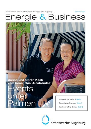 Download Energie & Business - Sommer 2011 - B4B Schwaben