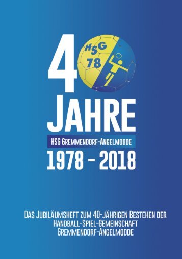 1978 - 2018 | 40 Jahre HSG Gremmendorf-Angelmodde