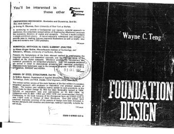 Foundation Design Wayne C Teng Pdf Free Download