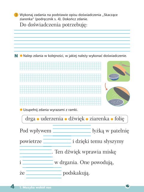 Nowi Tropiciele Karty ćwiczeń klasa 2 część 4