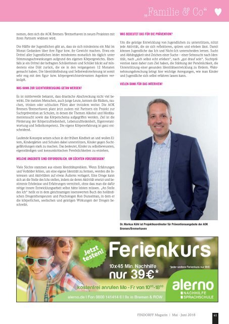 FINDORFF Magazin | Mai-Juni 2018