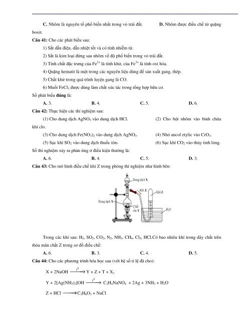 TỔNG ÔN LÝ THUYẾT - 622 CÂU TRẮC NGHIỆM - ÔN THI THPTQG 2017 (WITH ANSWER KEY)