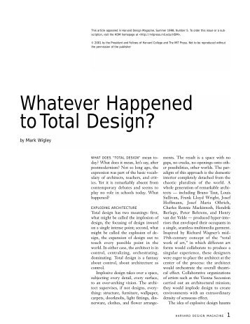 Wigley, Mark - Whatever Happened to Total Design.pdf