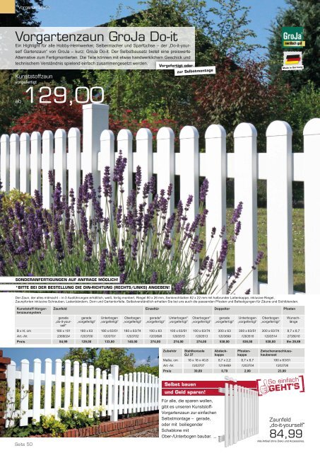 Gartenkatalog 2018 - Kremer Glismann