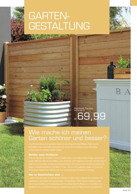 Gartenkatalog 2018 - Kremer Glismann