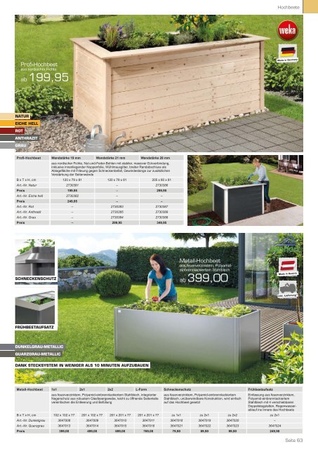 Gartenkatalog 2018 - Kremer Glismann