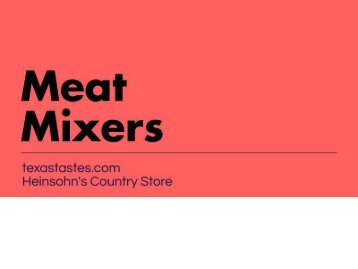 Buy Best Meat Mixer for Commercial Use