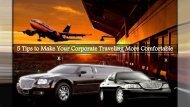 5 Tips to Make Your Corporate Traveling More Comfortable
