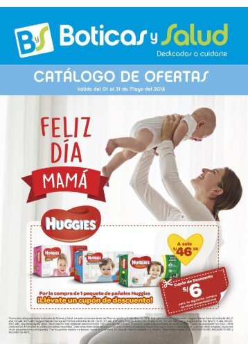 CATÁLOGO DE OFERTAS - BOTICAS Y SALUD  MAYO 2018