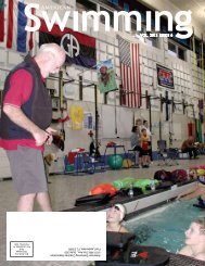 Issue 6 - 2011 - American Swimming Coaches Association