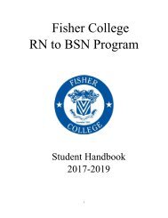 RN to BSN PROGRAM HANDBOOK