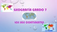 Geografía grado 7