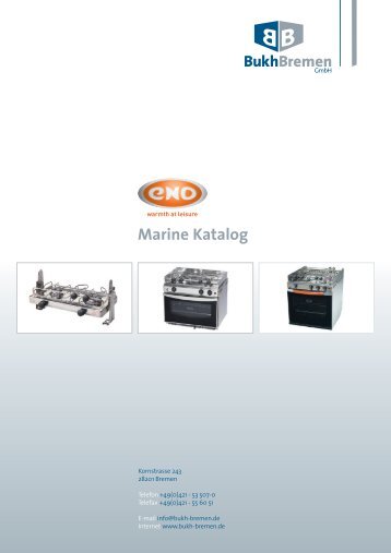 Marine Katalog -  BUKH Bremen