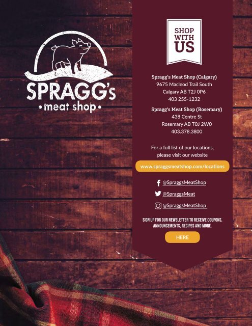 Spragg&#039;s Summer Grill Guide - Summer 2018