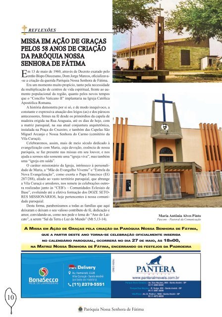Revista  Igreja Viva Maio 2018