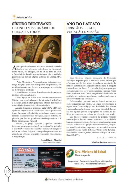 Revista  Igreja Viva Maio 2018