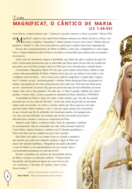 Revista  Igreja Viva Maio 2018