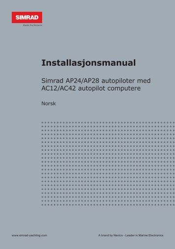 Installasjonsmanual