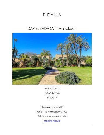 Dar El Sadaka - Marrakech