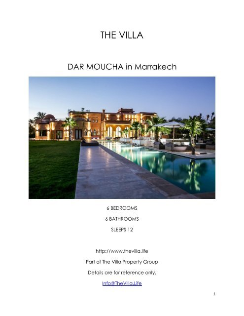 Dar Moucha - Marrakech