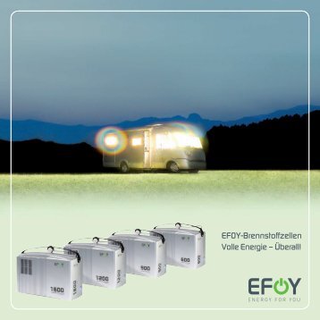 EFOY-Brennstoffzellen Volle Energie – Überall! - Youblisher.com