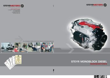 steyr monoblock diesel marinemotoren - BUKH Bremen