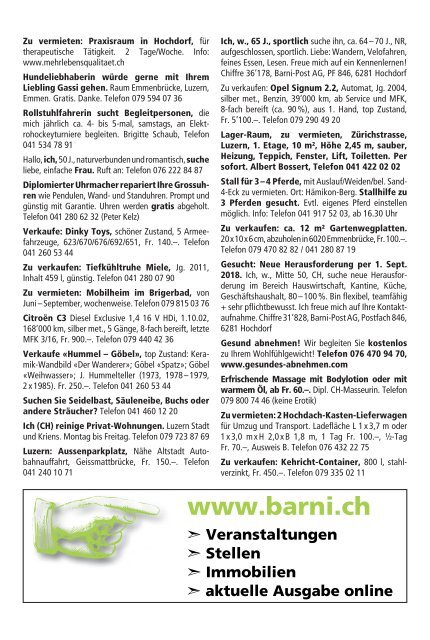 Barni-Post, KW 19, 09. Mai 2018