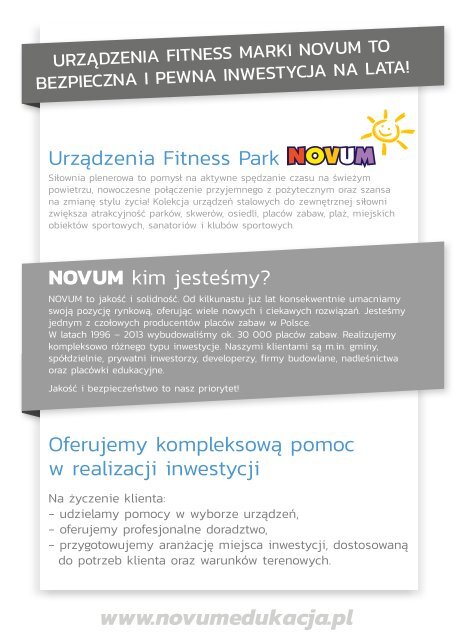 Urządzenia Fitness Novum