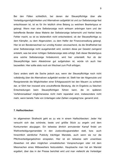 Die unterschiedlichen Beratertypen - Kanzlei Dr. jur. Jörg Burkhard