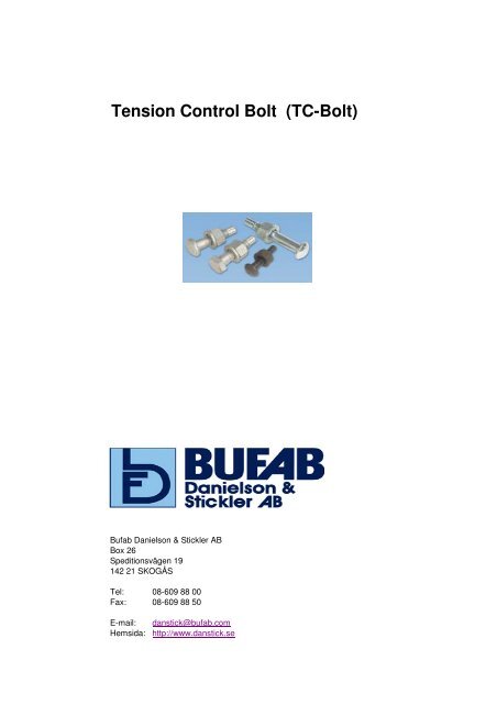 TC-Bolt - Bufab