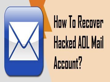 1-800-361-7250 | Recover Hacked AOL Mail Account