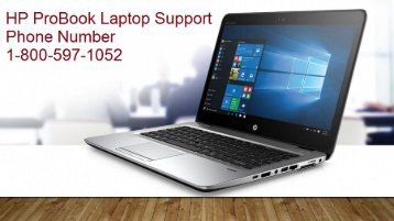 1-800-597-1052 HP ProBook Laptop Support Phone number