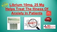 Librium Overcome Anxiety Concerns In Safe Manner