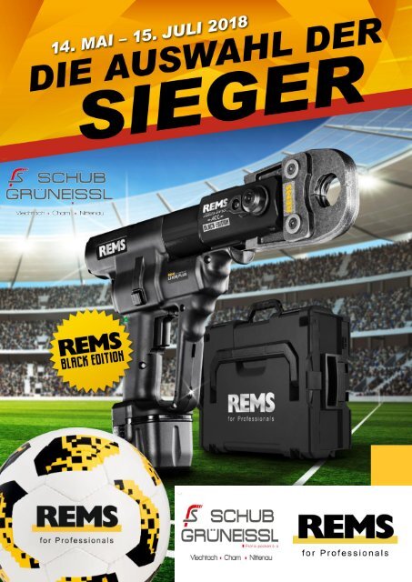 WM-Aktion Flyer REMS SCHUB