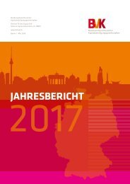 BVK Jahresbericht 2017