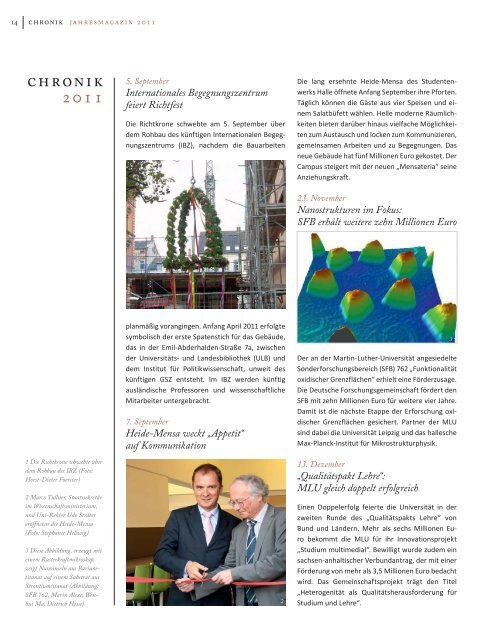 Web-Jahresmagazin2011-Deutsch - Alumni Halenses - Martin ...