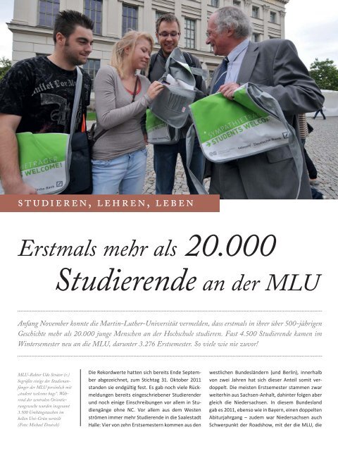 Web-Jahresmagazin2011-Deutsch - Alumni Halenses - Martin ...