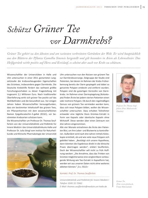 Web-Jahresmagazin2011-Deutsch - Alumni Halenses - Martin ...