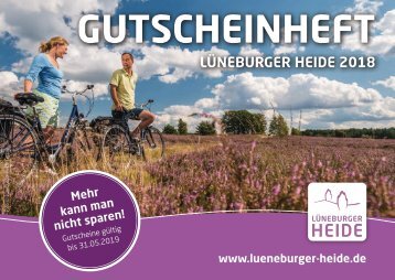 Gutscheinheft Lüneburger Heide 2018
