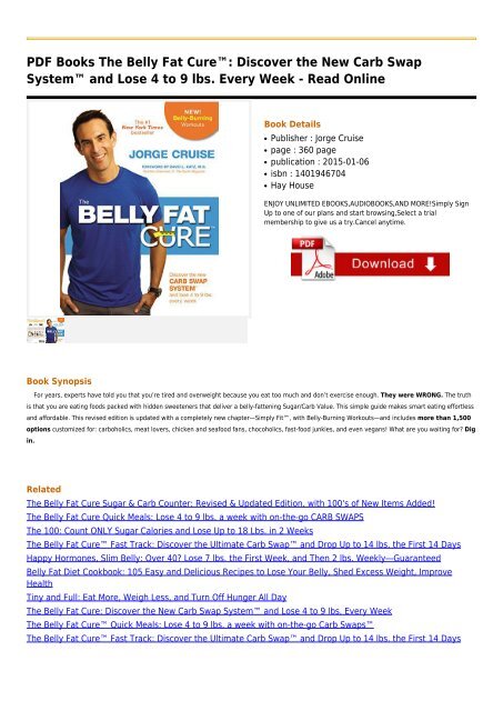 lose belly fat book