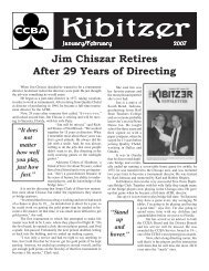 Jim Chiszar Retires After 29 Years of Directing - Chicago Contract ...
