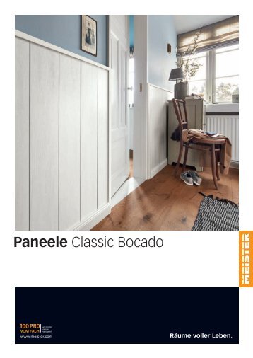 MEISTER Katalog Paneele Classic 2018