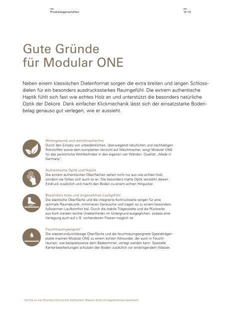 Parador Elastische Bodenbeläge Modular One 2018