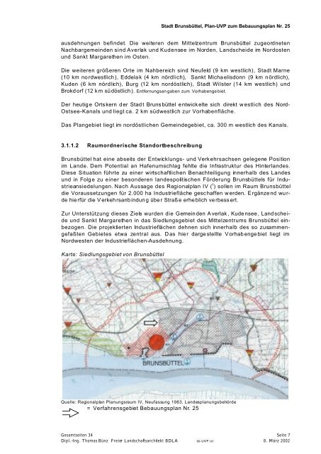 Plan-UVP - Dipl.-Ing. Thomas Bünz - LandschaftsArchitekt BDLA