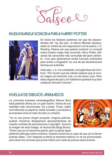 Universos Literarios Mayo 2018