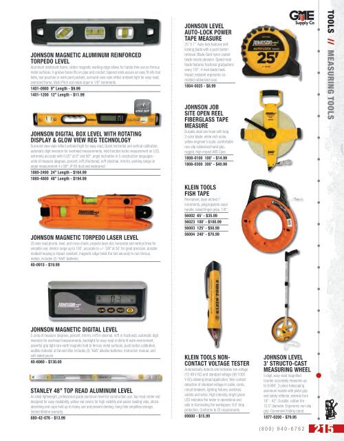 GME Supply Product Catalog Version 18.2