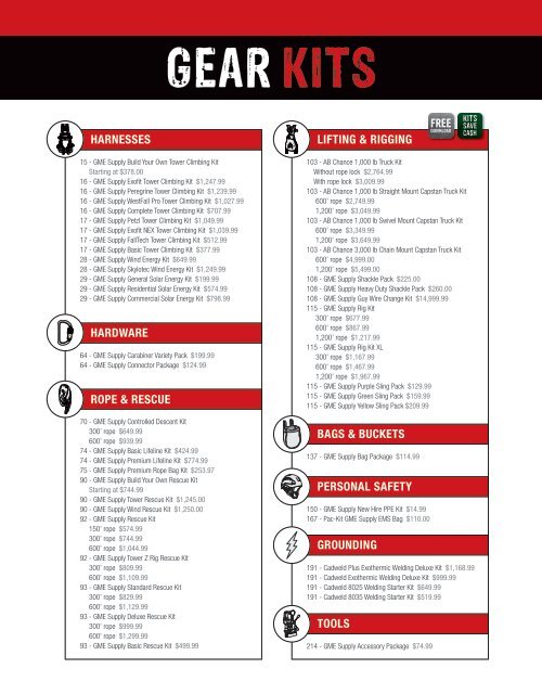 GME Supply Product Catalog Version 18.2