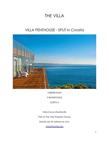 Villa Penthouse - Split - Croatia