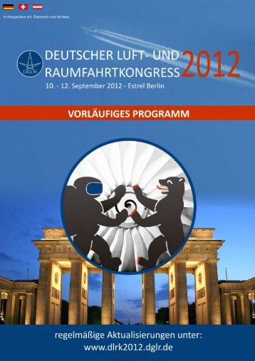 w/m - Deutscher Luft- und Raumfahrtkongress 2012 - Deutsche ...